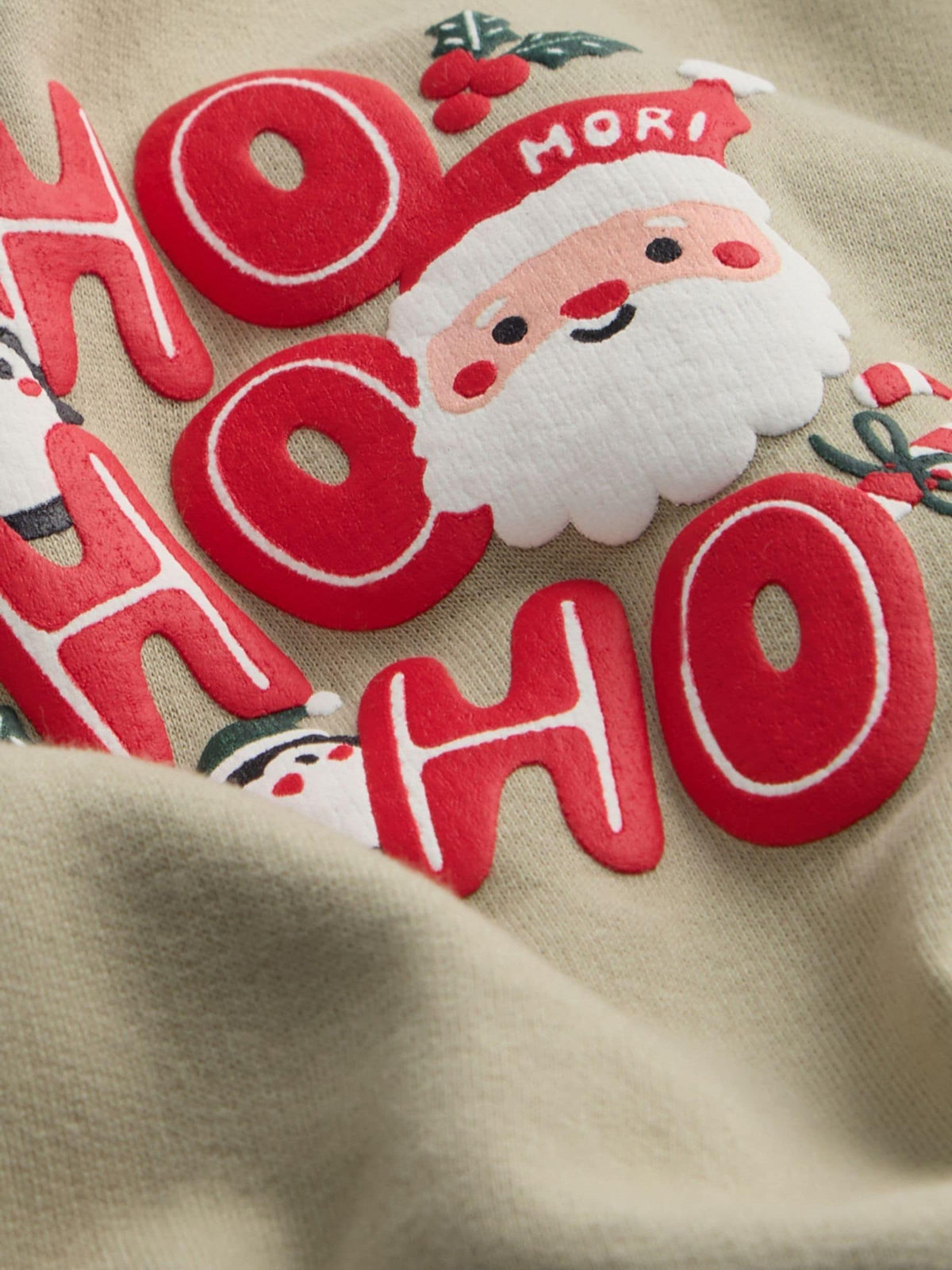 MORI Green Sage Supersoft Christmas Sweatshirt - image 4