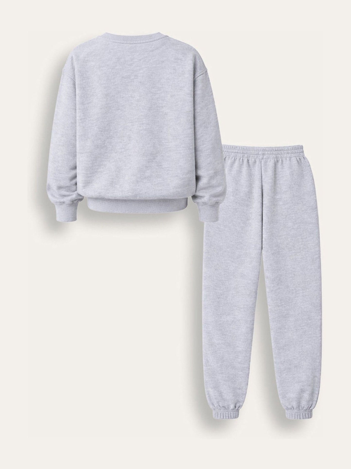 Dsiney Kidz - Brand Threads Grey Essentials Sweatshirt Tracksuit image 3