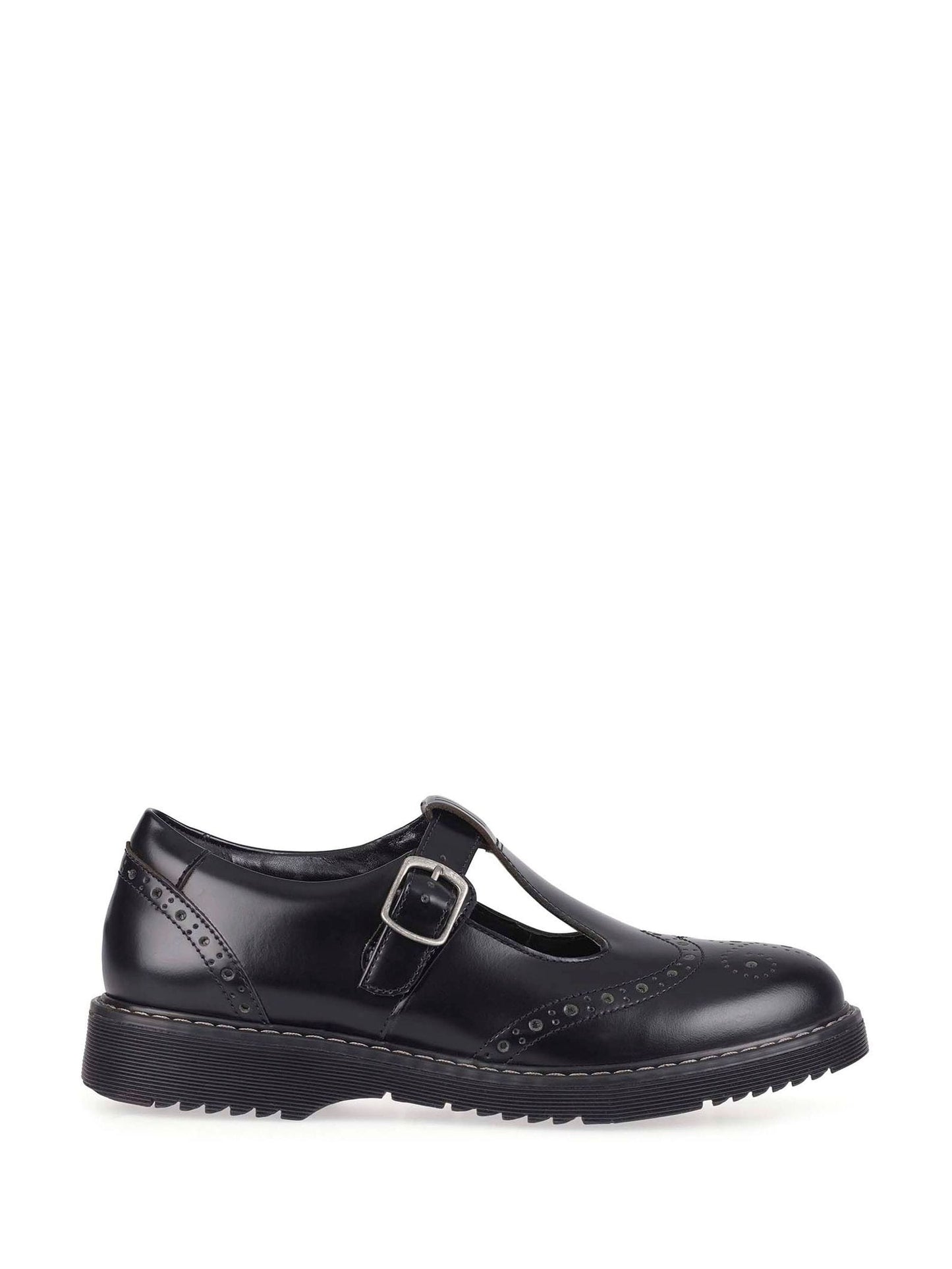 Start Rite Black Standard Fit Imagine T-Bar School Shoes Standard Width Fitting image 2