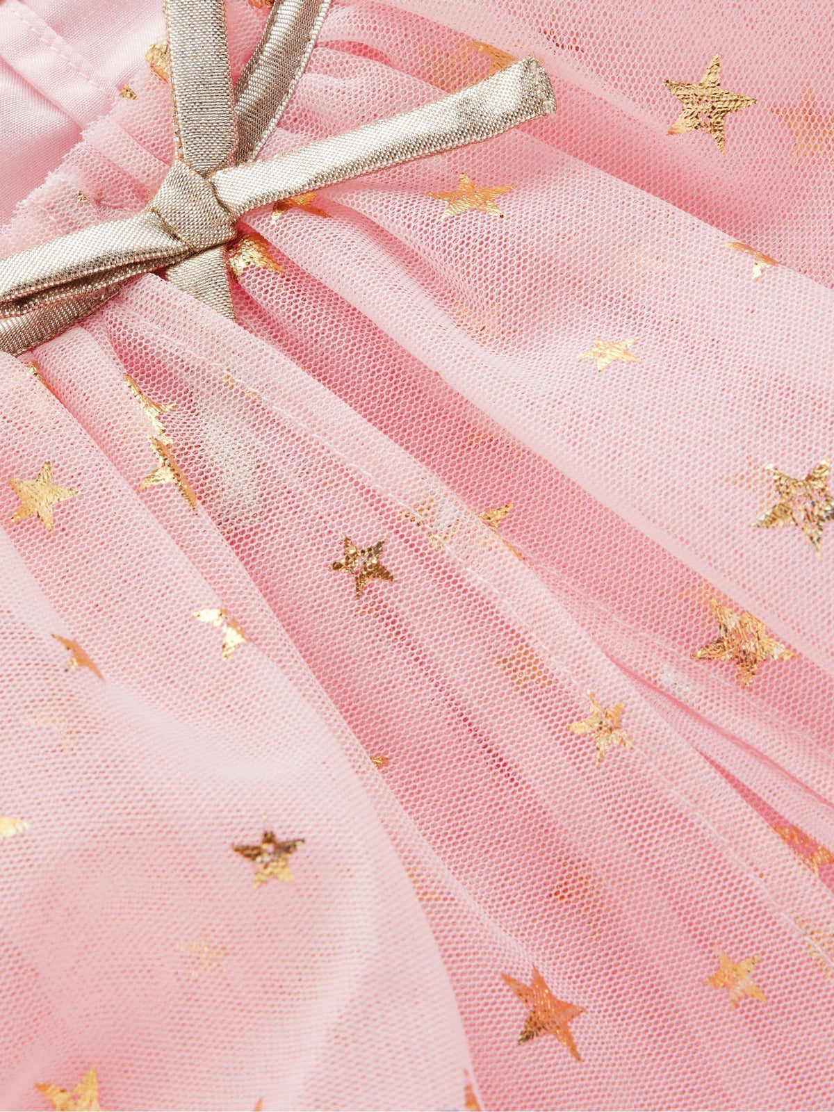 Boden Pink Star Tulle Cape Dress - image 3