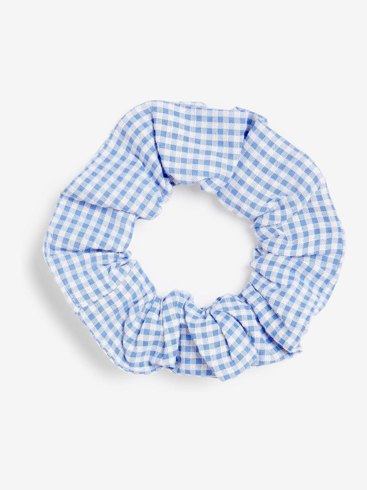 Dsiney Kidz - Blue Gingham Cotton Rich Belted School Dress with Scrunchie (3-14yrs) image 11
