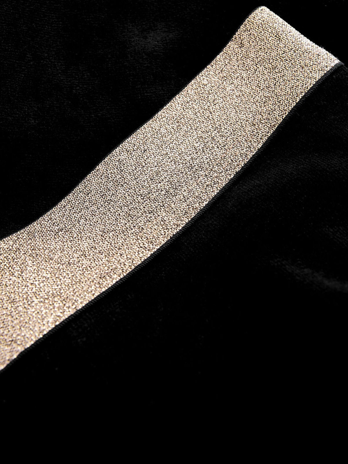 Boden Black Velvet Flared Leggings - image 2
