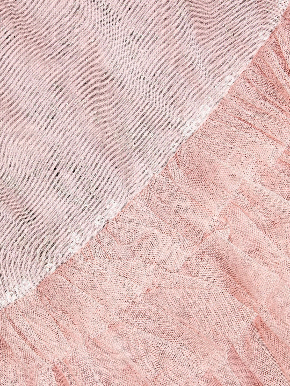 Monsoon Pink Sequin Ruffle Party Dress - image 2