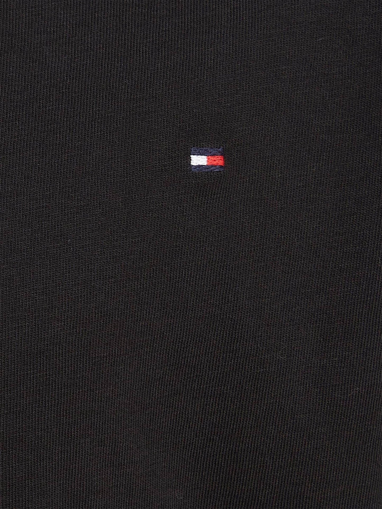Tommy Hilfiger Black Basic Long Sleeve Top image 6