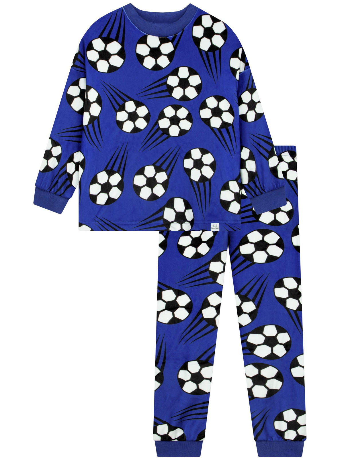 Harry Bear Blue Football Fleece Pyjamas - image 7