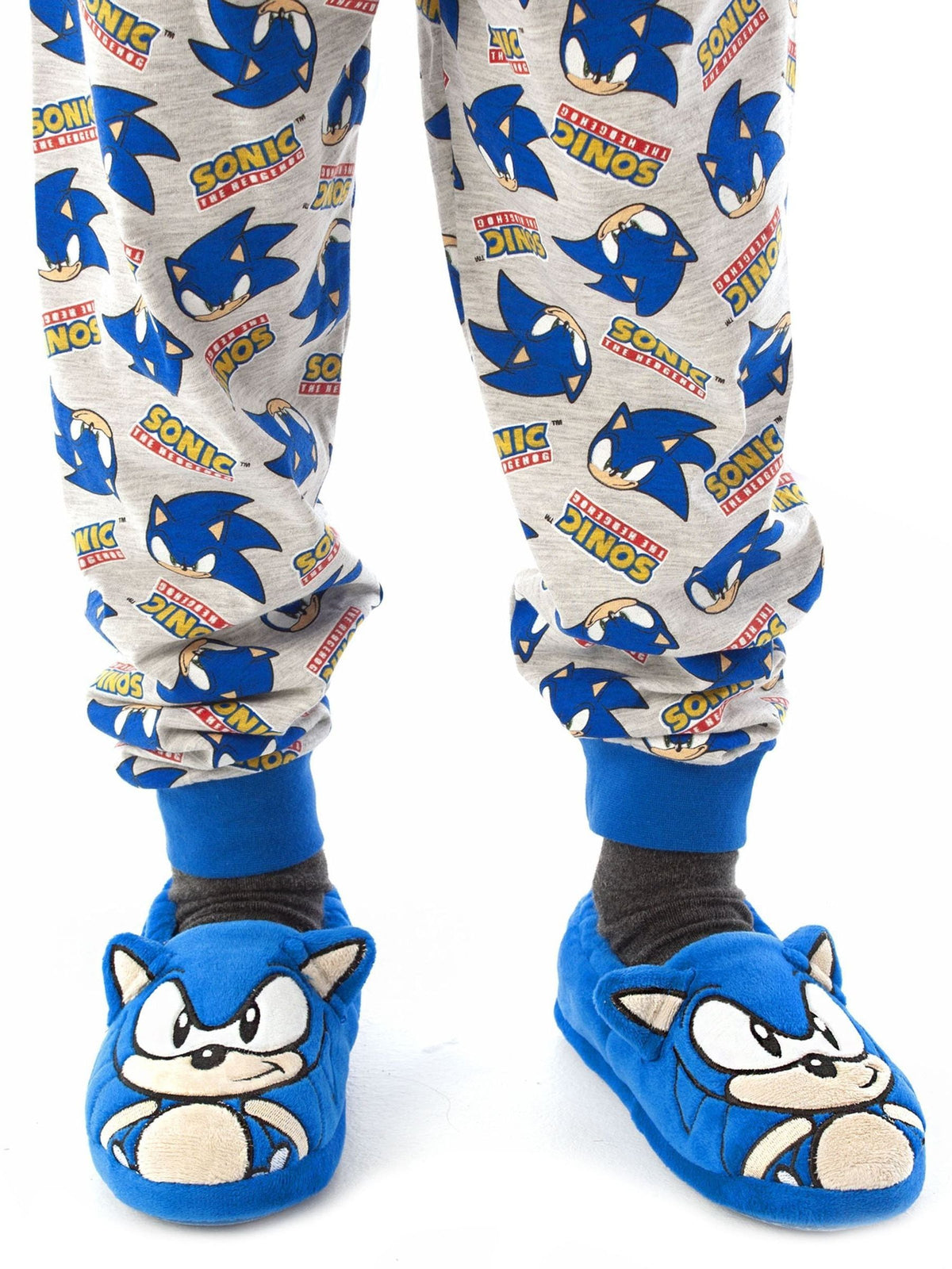 Dsiney Kidz - Vanilla Underground Blue Sonic Winter Slippers image 5