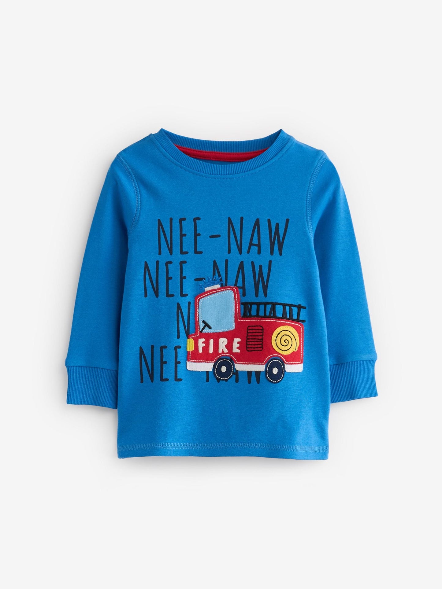 Red/Blue Emergency Vehicles Mini Snuggle Pyjamas 3 Pack (9mths-10yrs)