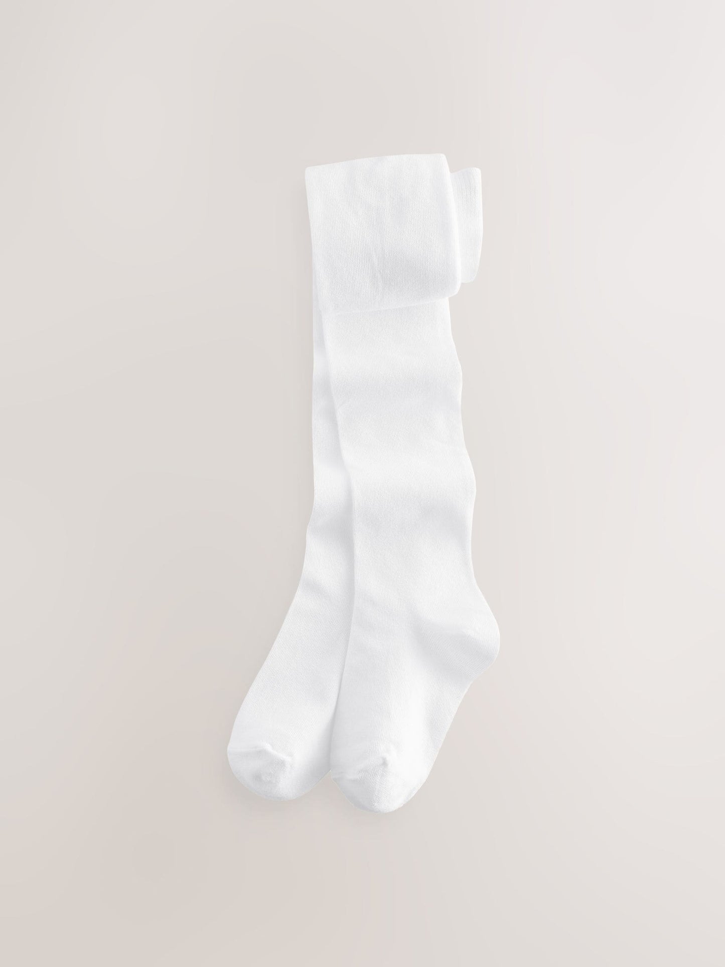 White Cotton Rich School Tights image 1