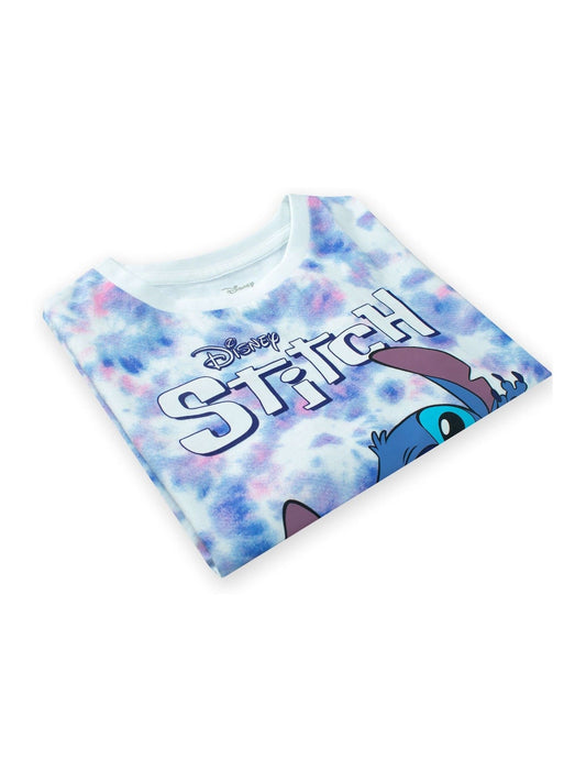 Dsiney Kidz - Character Purple Lilo & Stitch 100% Cotton T-Shirt image 2