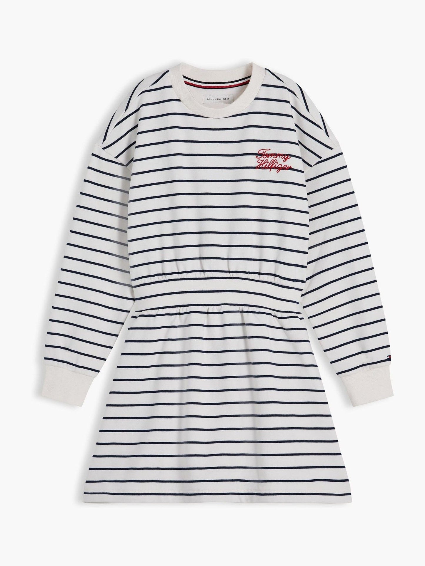 Tommy Hilfiger Blue Stripe Relaxed Sweatshirt Dress image 5