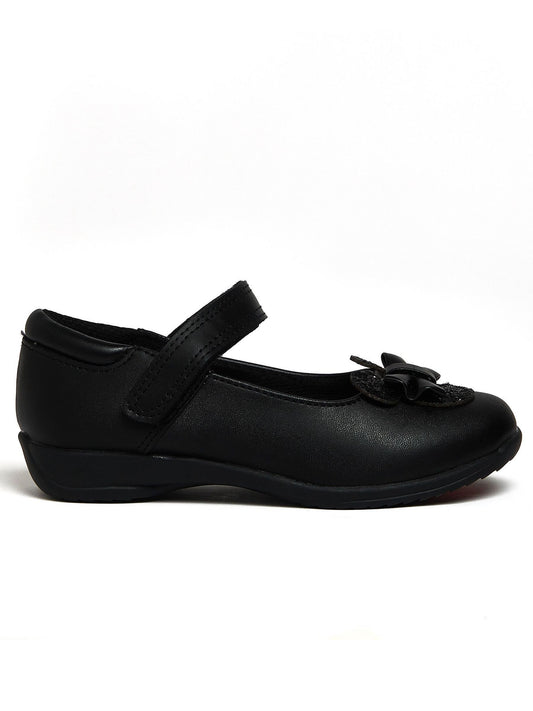 Character Black Minnie Mouse School Shoes image 2