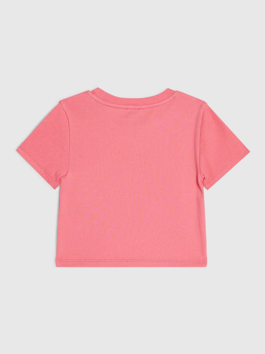 Dsiney Kidz - River Island Pink Sequin Embroidered T-Shirt image 2