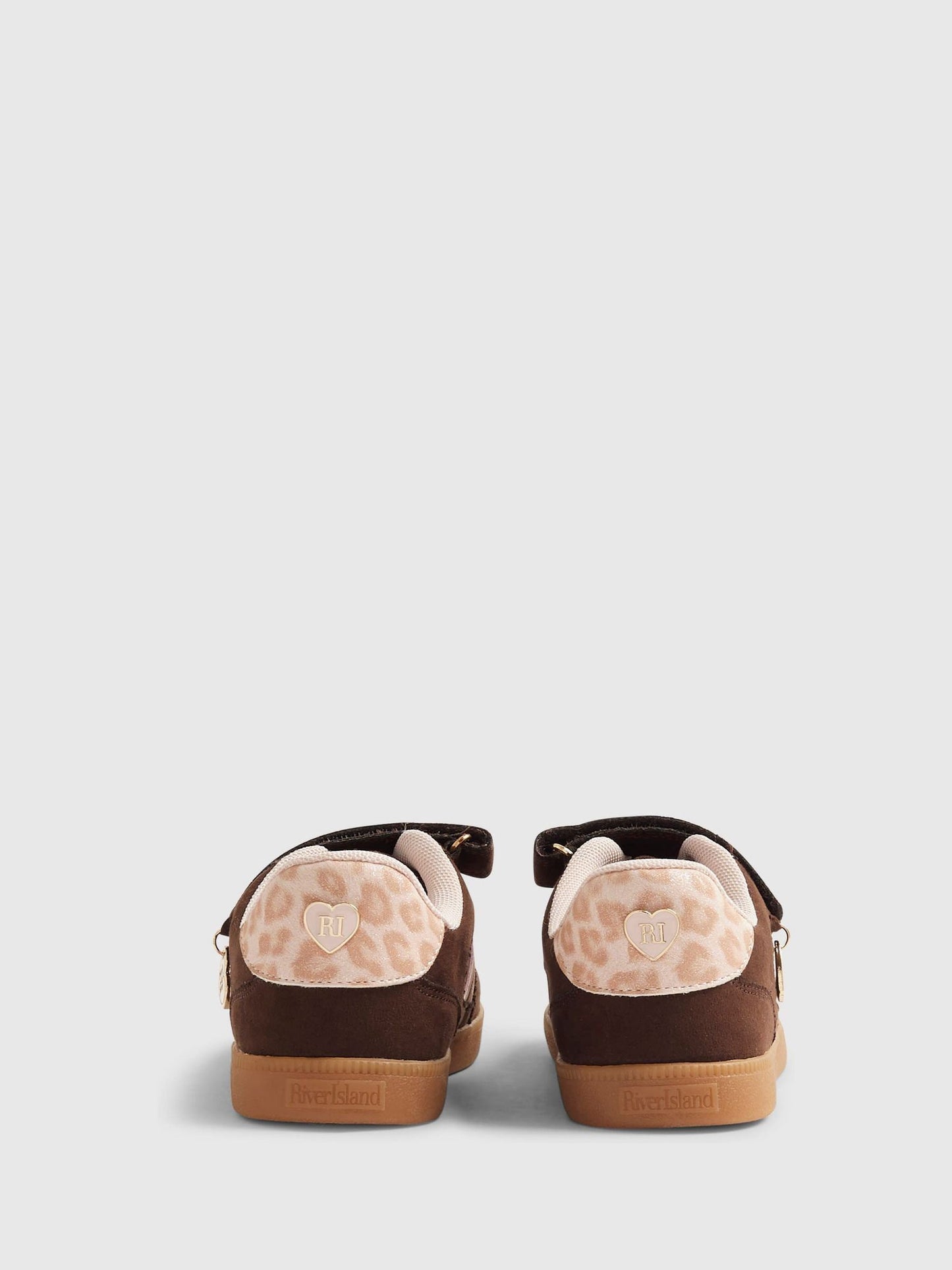River Island Brown Leopard Trainers image 5