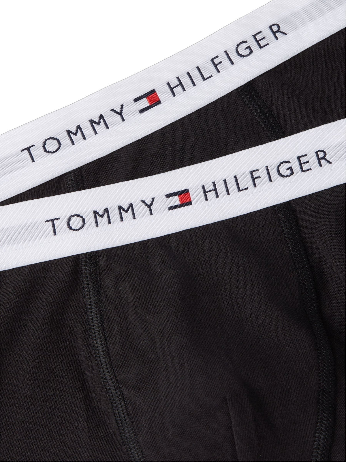 Dsiney Kidz - Tommy Hilfiger Black Signature Logo Waistband Trunks 2-Pack image 3