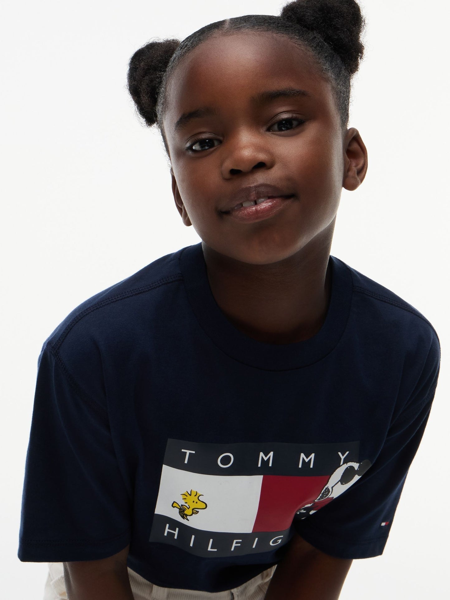 Dsiney Kidz - Tommy Hilfiger Blue Peanuts® Flag Graphic Jersey T-Shirt image 7