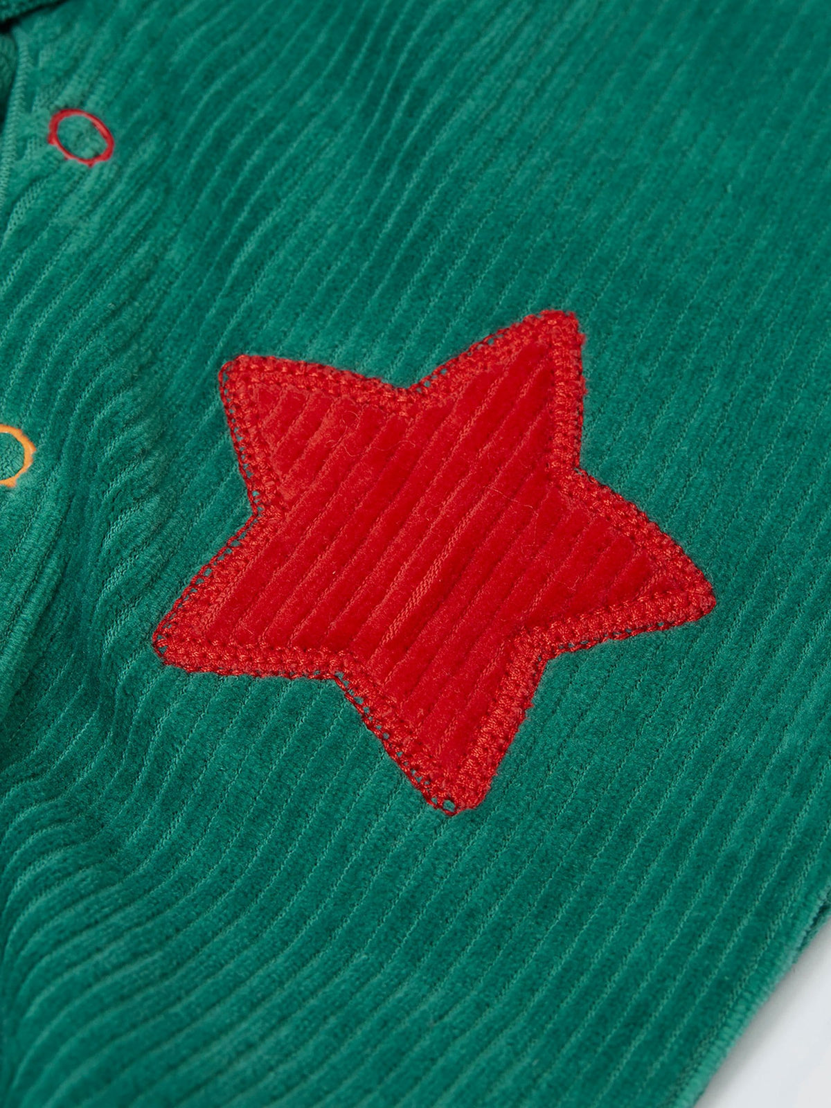Dsiney Kidz - Frugi Green Coombe Cord Romper image 3