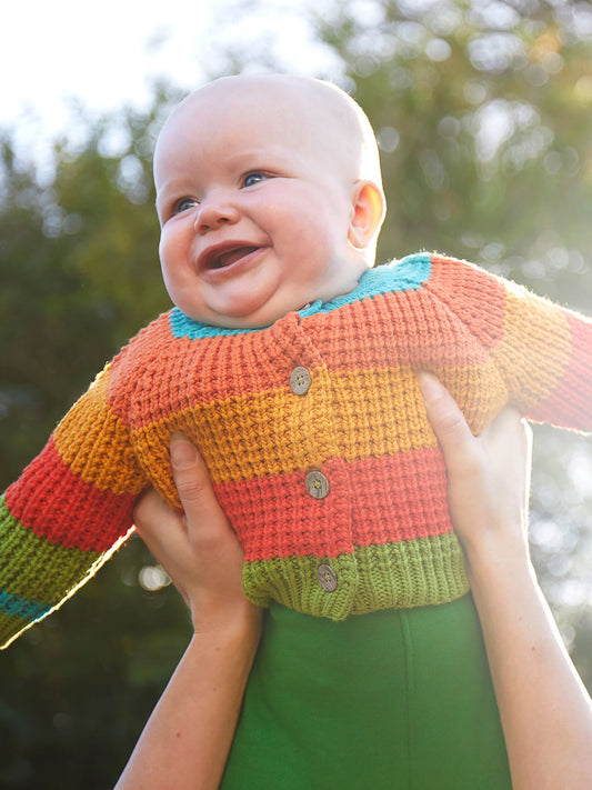 Dsiney Kidz - Frugi Blue Cuddly Cardigan image 2