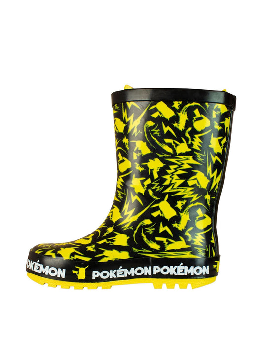 Character Yellow Pokemon Pikachu Printed Wellies image 2