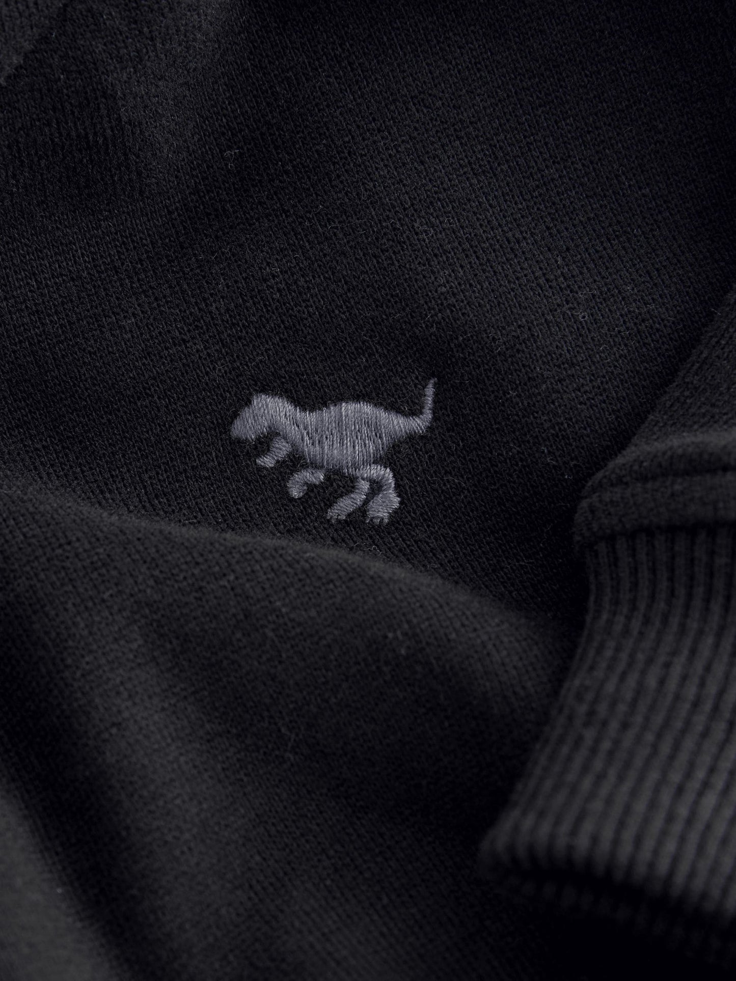 Black Long Sleeve Soft Touch Hoodie (3mths-7yrs)