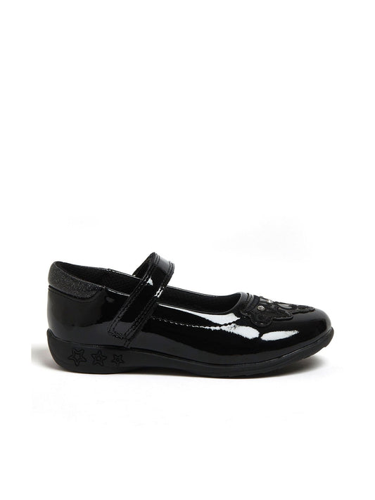 Character Black Disney Princess School Shoes image 2