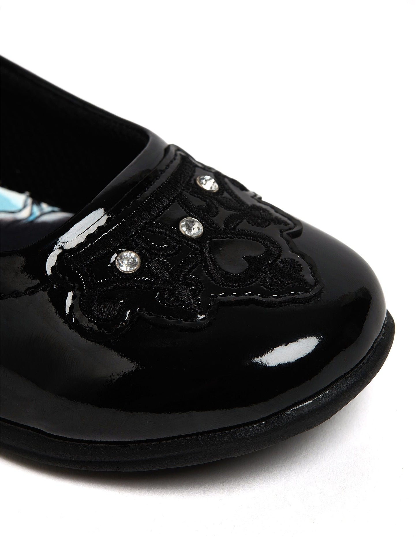 Character Black Disney Princess School Shoes image 5