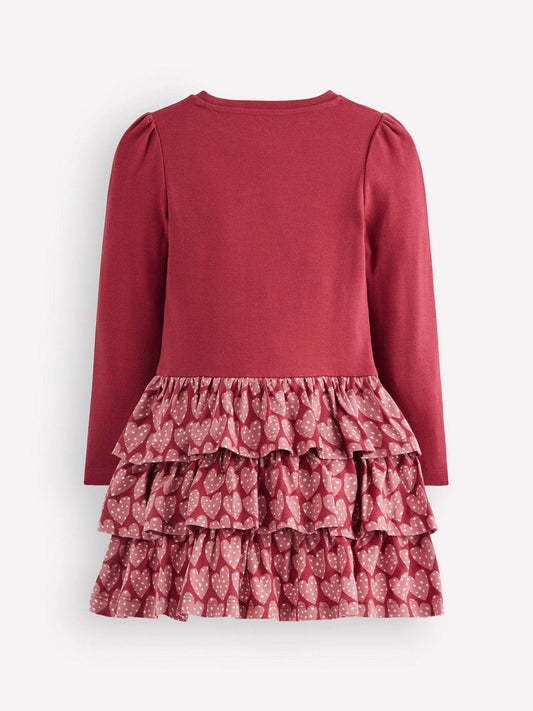 Dsiney Kidz - Boden Red Cora Jersey Ra Dress image 2