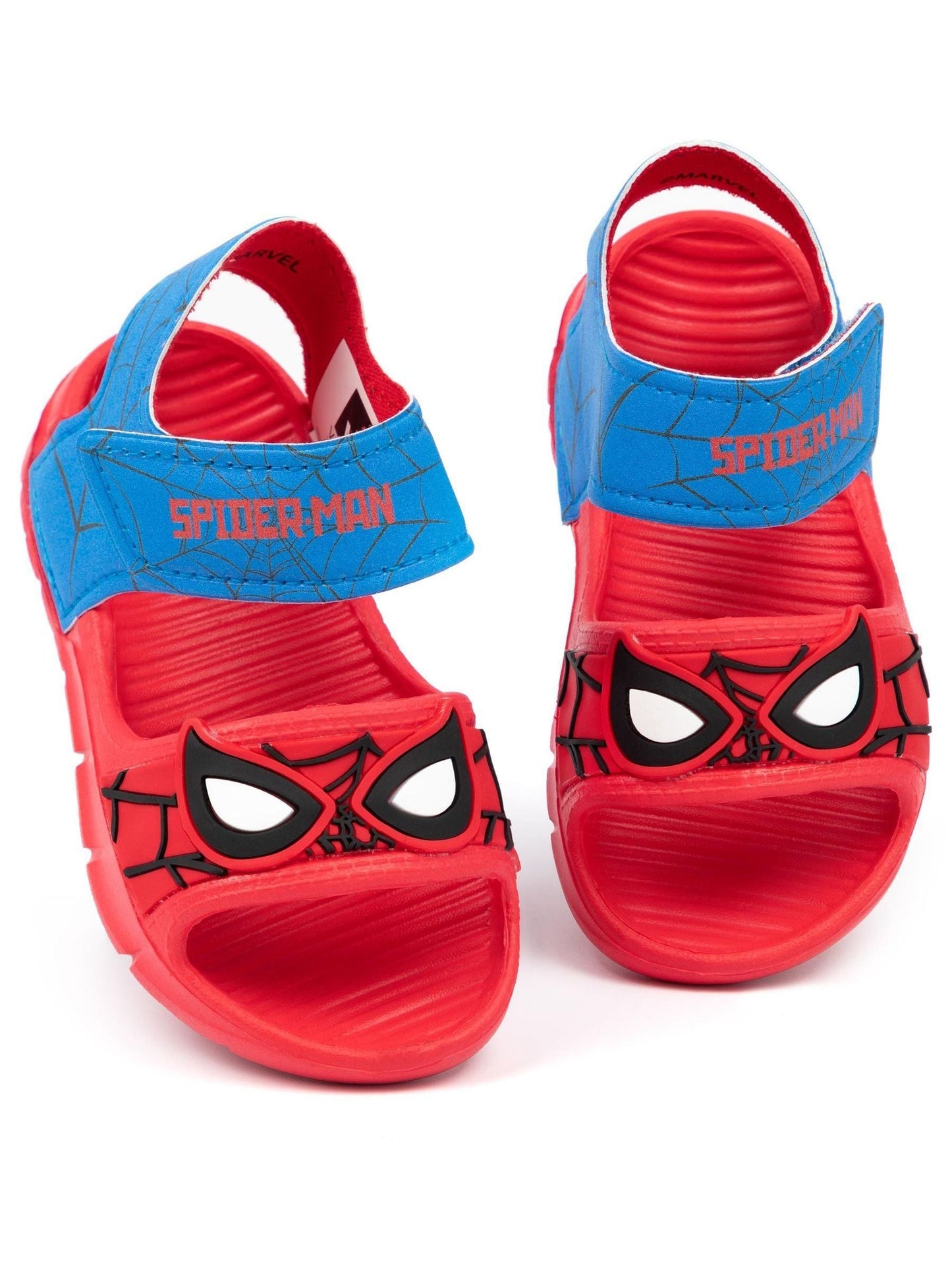 Vanilla Underground Red Kids Spiderman Character Sandals image 5