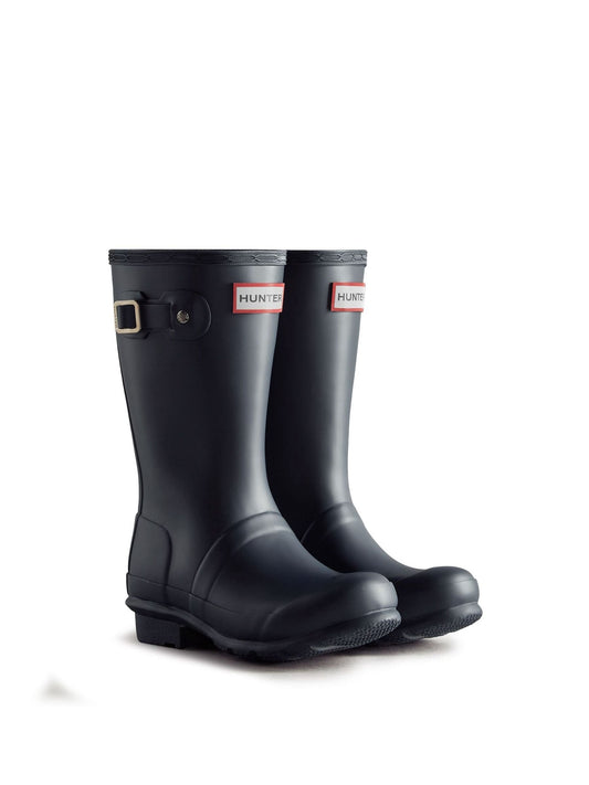 Hunter Navy Big Kids Original Wellies image 2