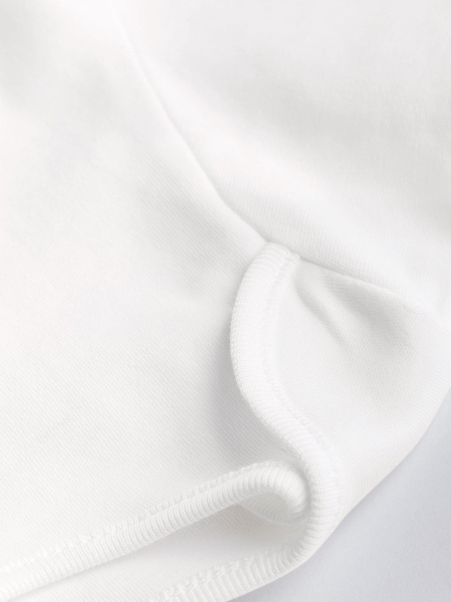White 7 Pack Essential Baby Long Sleeve Bodysuits image 6