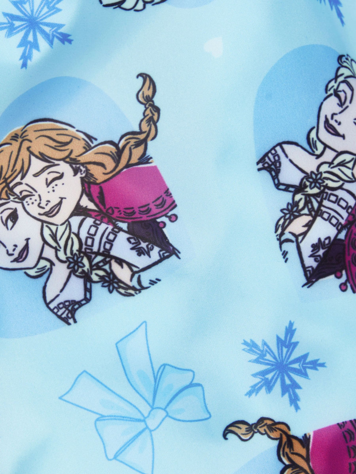 Character Blue Disney Frozen Anna & Elsa Puddlesuit - image 10