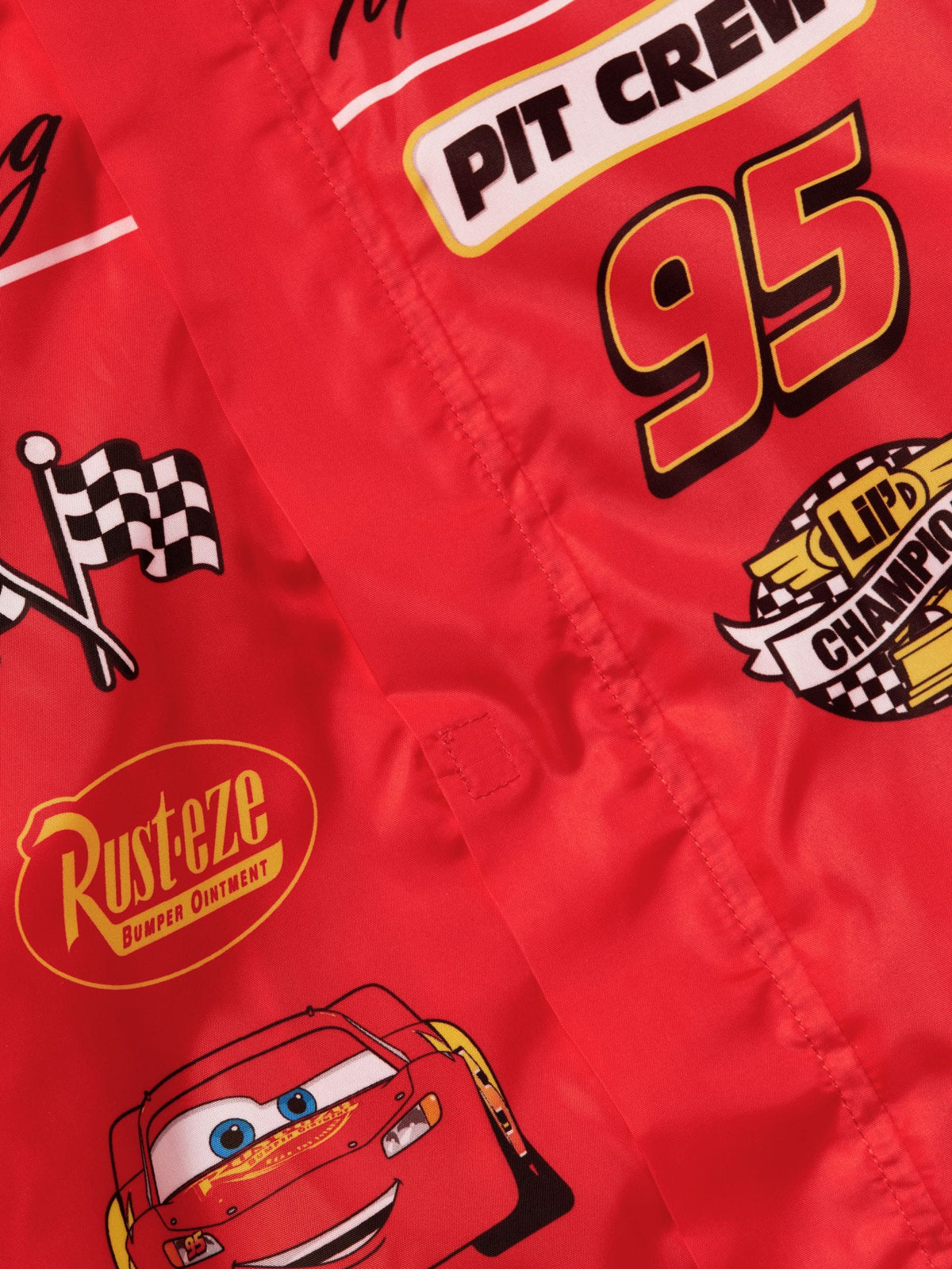 Character Red Disney Cars Lightning McQueen Puddlesuit - image 10