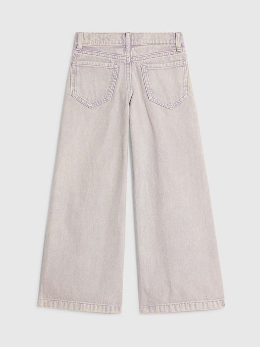 Dsiney Kidz - River Island Purple Chain Wide Leg Jeans image 2