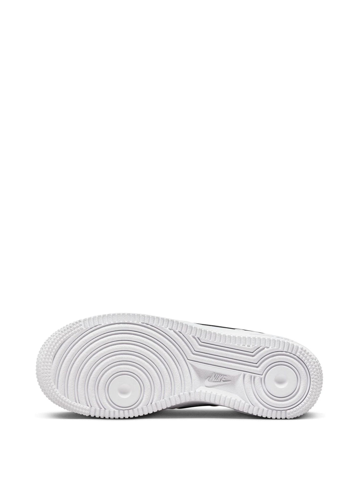 Nike White/Black Youth Air Force 1 Trainers image 11