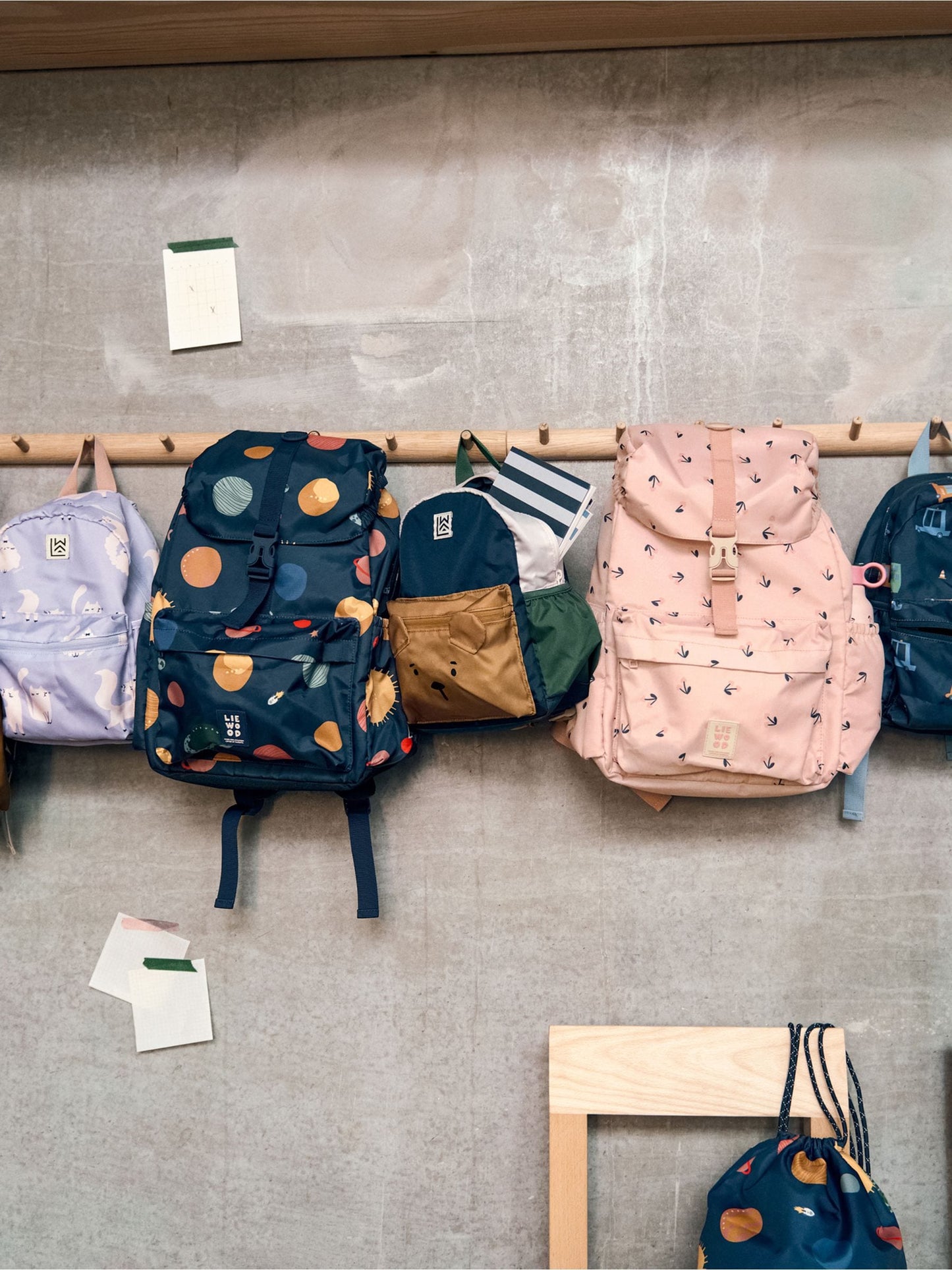 Liewood Blue Andreas Backpack image 1