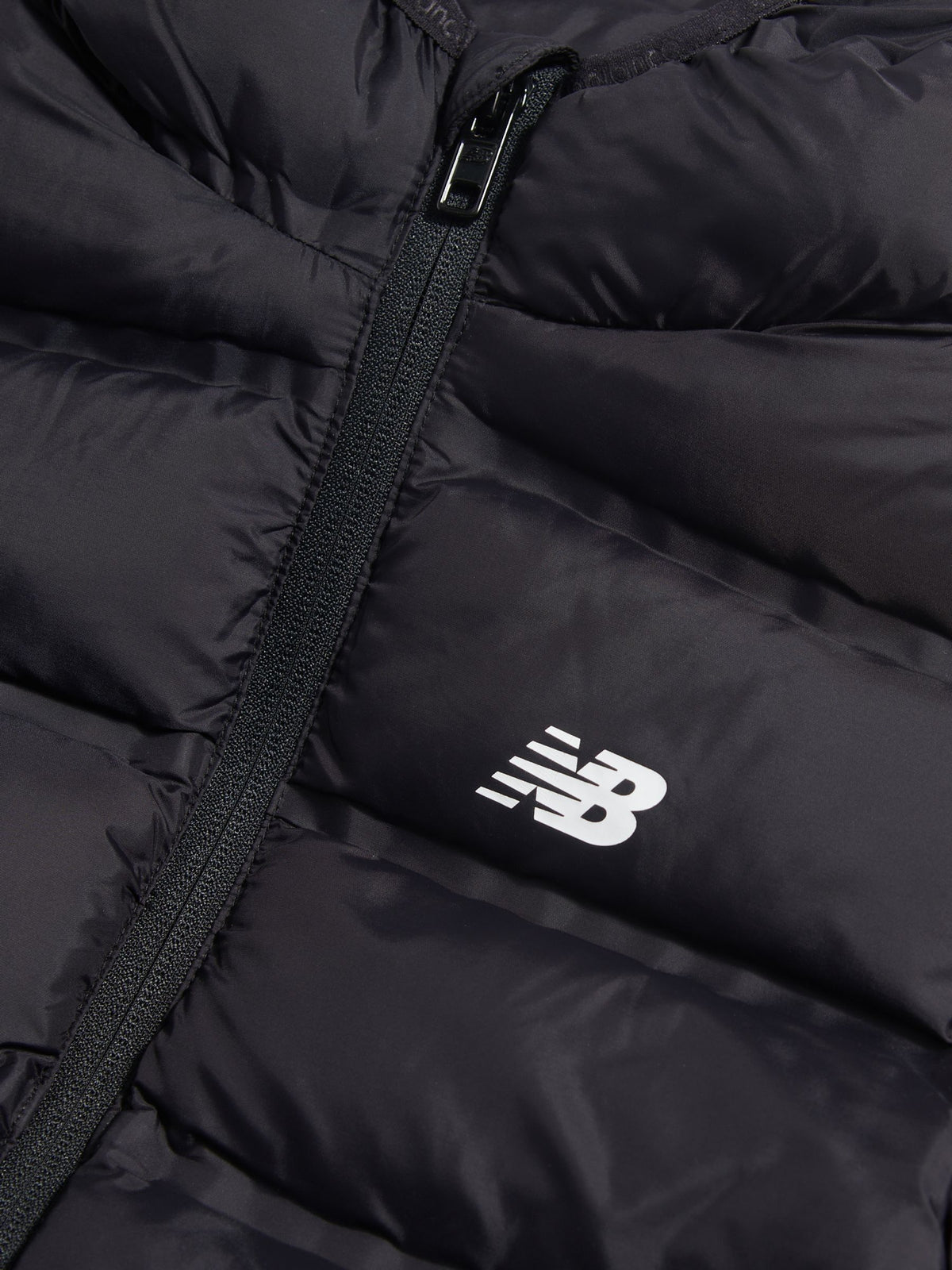 New Balance Black Bonded Quilted Jacket - image 3