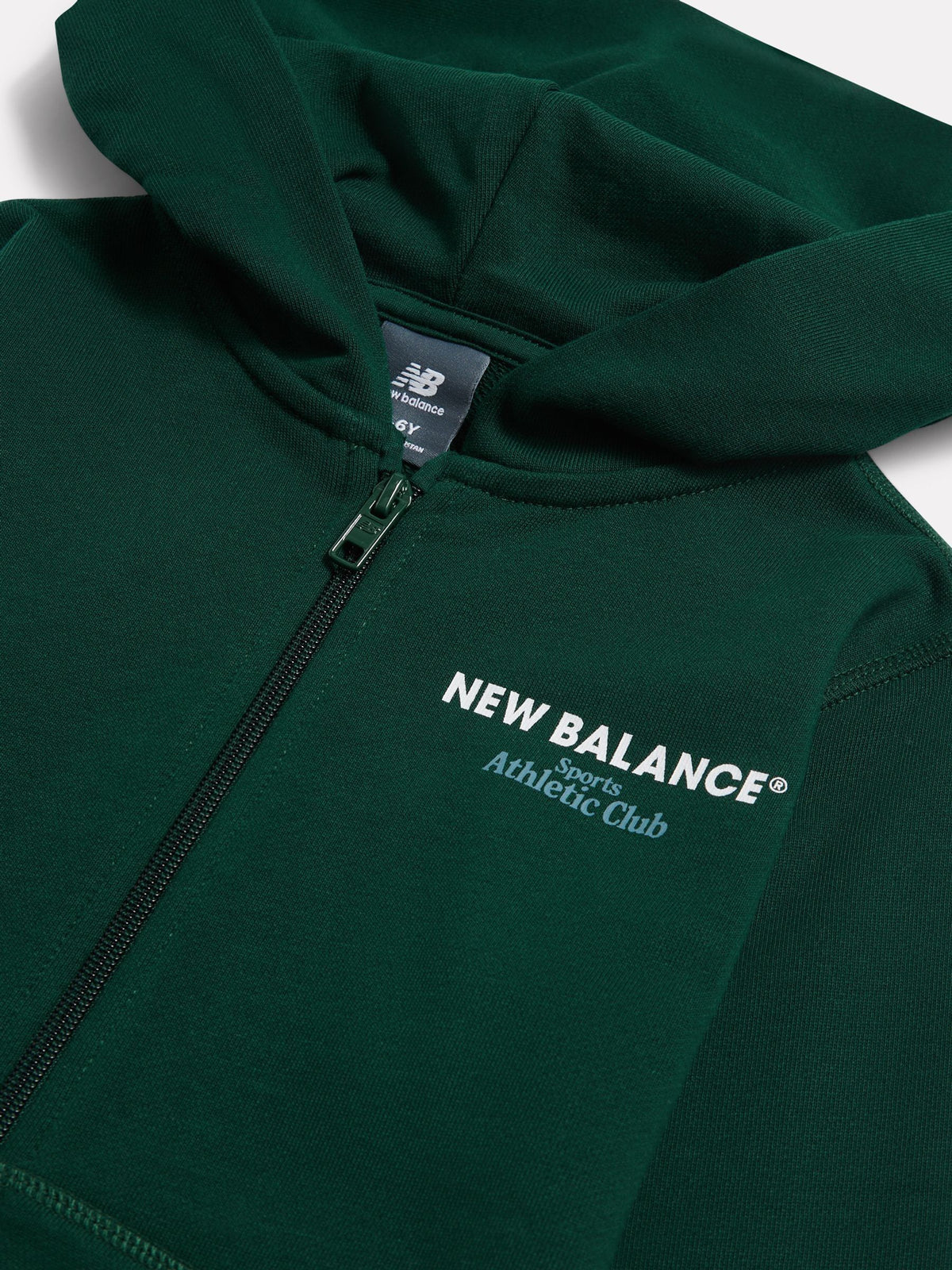 New Balance Green Sports Club Zip Hoodie - image 4
