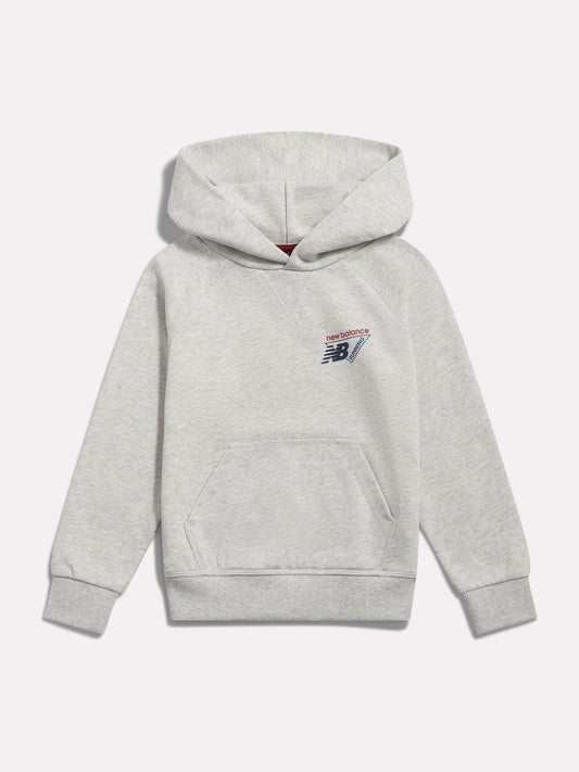 New Balance Grey Athletics Running Graphic Hoodie - image 1