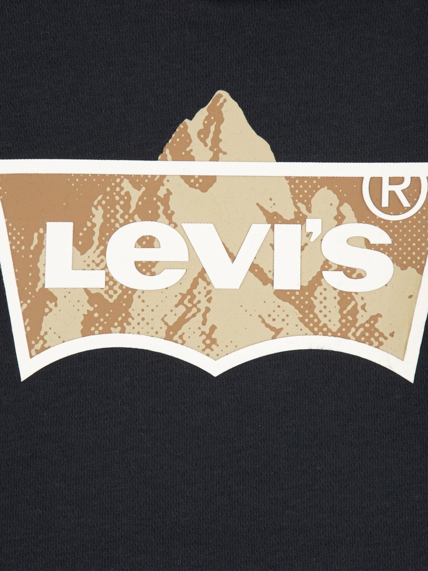 Dsiney Kidz - Levi's® Black Tallest Peak Batwing Pullover Hoodie image 3