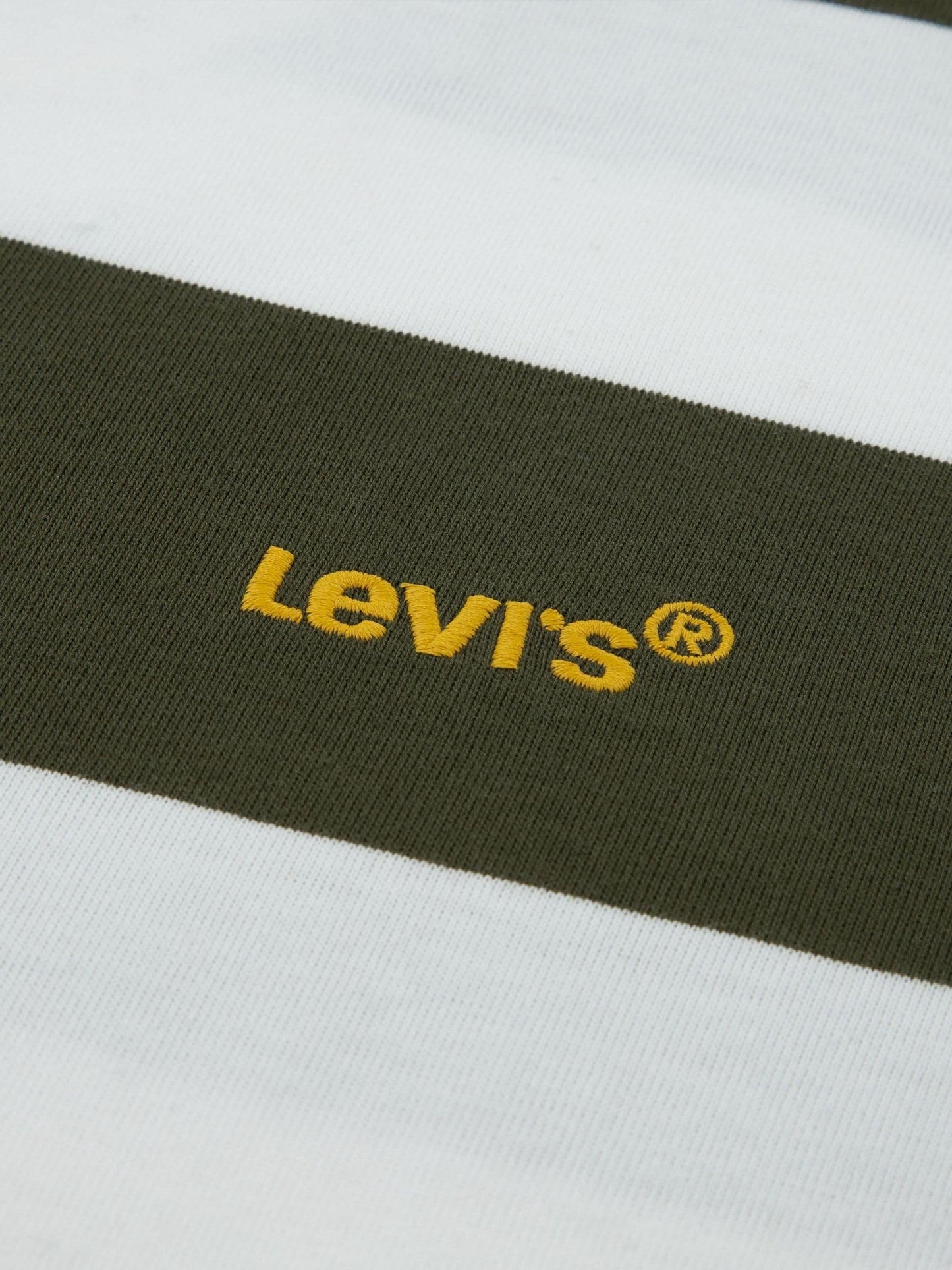 Dsiney Kidz - Levi's Green Big Stripe Short Sleeve T-Shirt image 3