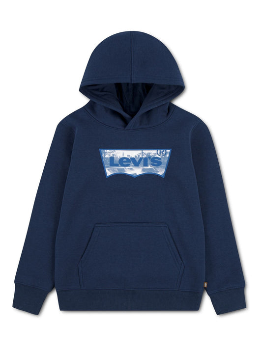 Disney Kidz - Levi's® Blue Skatepark Batwing Pullover Hoodie image 1
