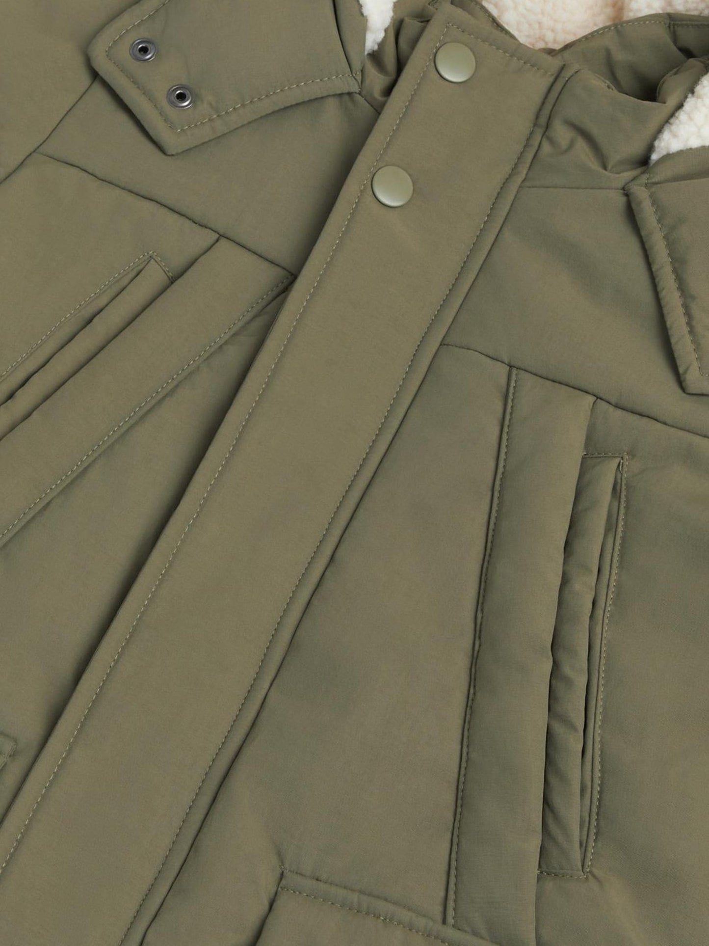 Dsiney Kidz - Monsoon Green Water-Resistant Puffer Coat image 4