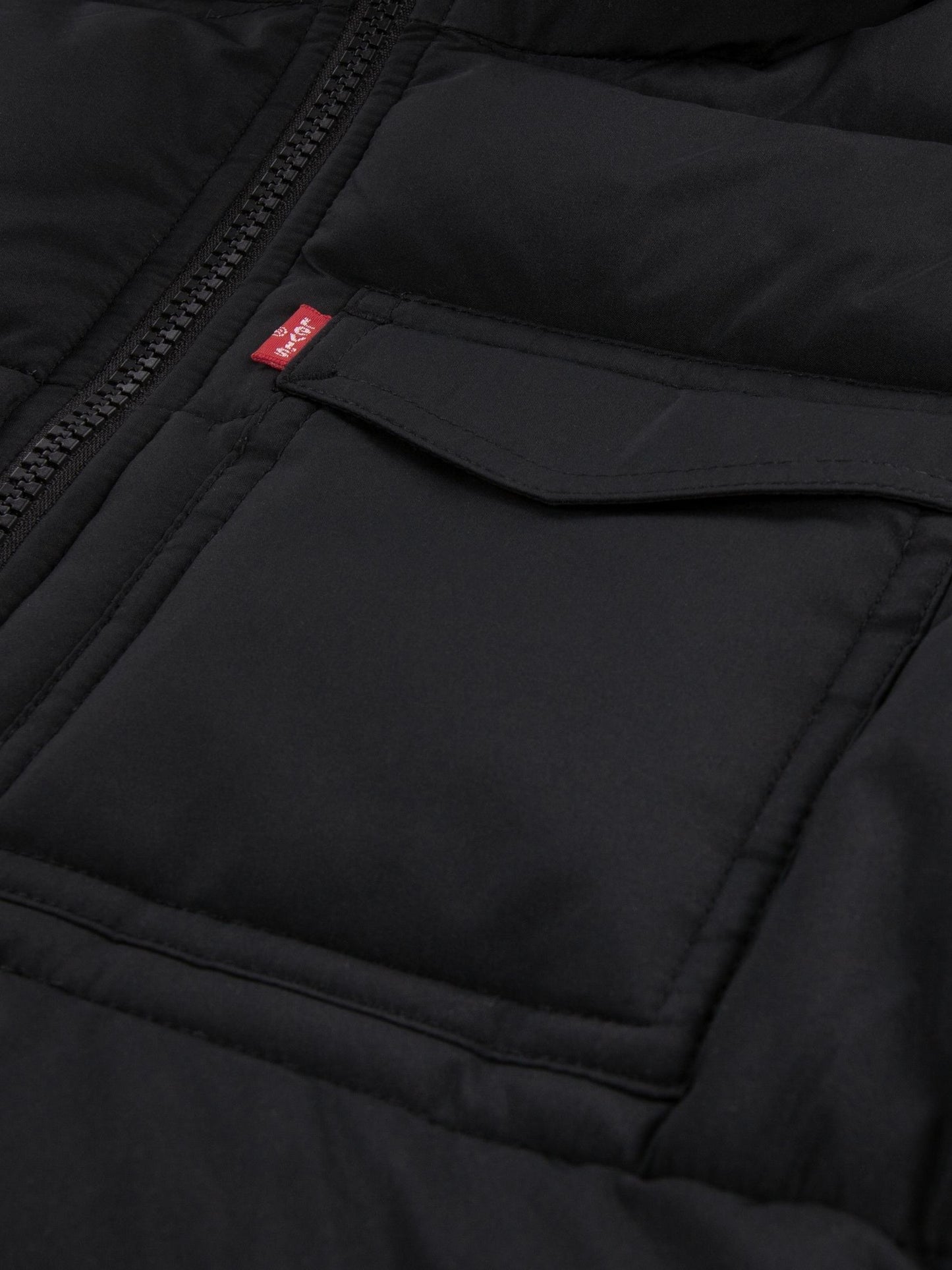 Dsiney Kidz - Levi's® Black Mediumweight Puffer Jacket image 4