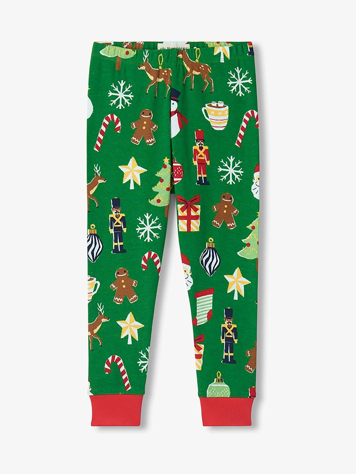 Hatley Red Dear Santa Kids Christmas Pyjamas Set - image 3