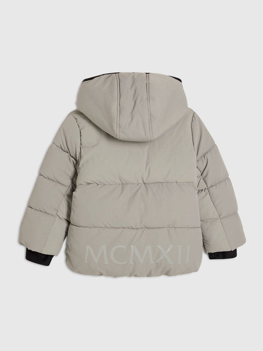 Dsiney Kidz - River Island Grey Padded Hooded Jacket image 2