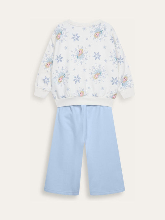 Brand Threads Blue Frozen Sweatshirt and Jogger Set - image 2