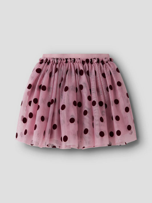 Dsiney Kidz - Name It Purple Tulle Flocked Heart Tutu image 2