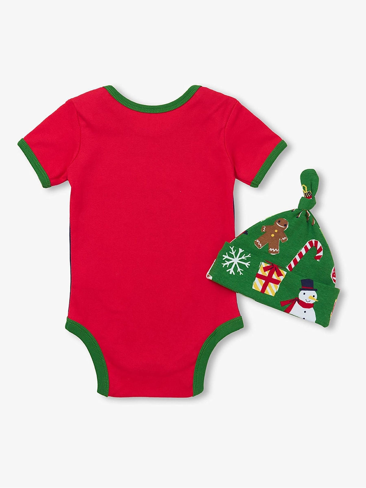 Hatley Blue Santas Favourite Christmas Bodysuit With Hat - image 2