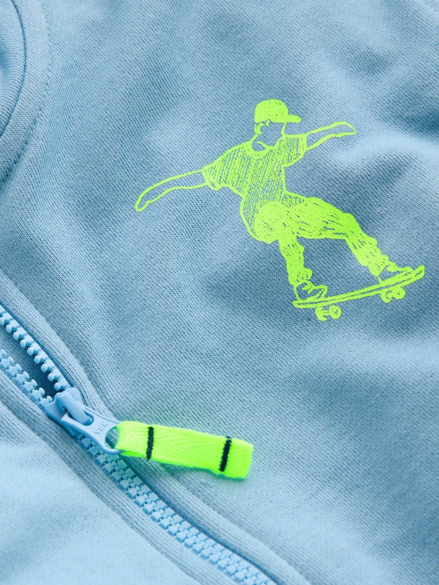 Dsiney Kidz - Boden Blue Front & Back Zip-Up Hoodie image 3