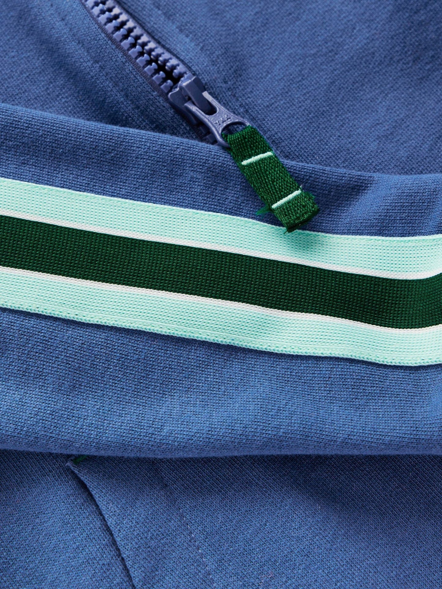 Dsiney Kidz - Boden Blue Tape Detail Zip-Through Hoodie image 3