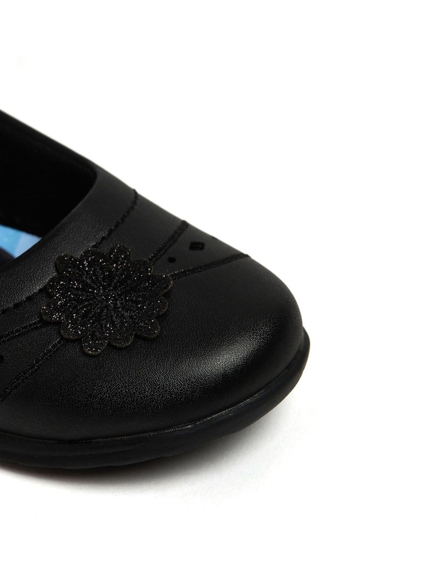 Character Black Disney Frozen School Shoes image 4